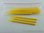 Interdentalkeile; mit eingebautem Griff, Grösse S, gelb, 24er-Beutel, 75 x 2,1mm