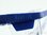 Schutzbrille UVEX, mit breitem Seitenschutz (blau)