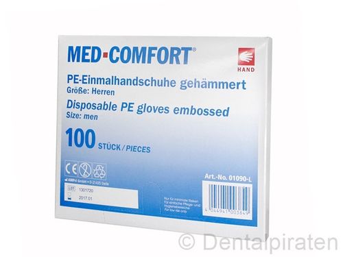 Med-Comfort PE-Handschuhe.